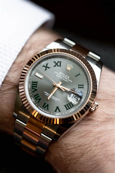 rolex datejust 41 rose gold wimbledon|2023 Rolex Datejust Wimbledon 41mm.